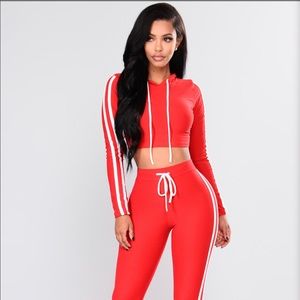 Fashion Nova Tennis Court matching set
